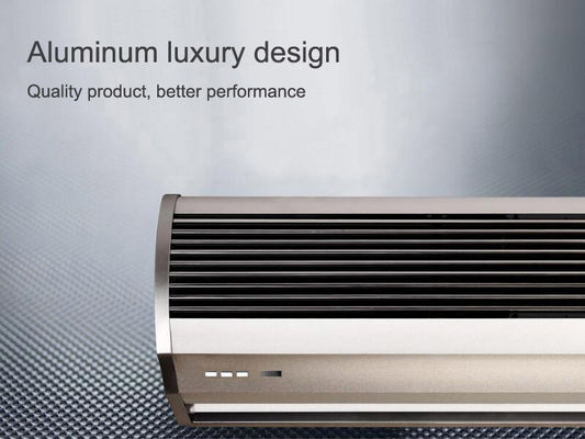 5G Srebrny Wind Air Curtain 2000m3/h 230V AC/DC Motor