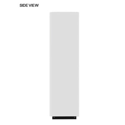 Podłoga stojąca ogrzewana zasłona powietrza dla szklanych drzwi pionowa instalacja cieplna zasłona powietrza