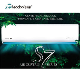 S7 Aluminiowa kurtyna powietrzna do wewnątrz Zapobiegająca przedostawaniu się owadów i pyłu do wnętrza Utrzymanie czystości