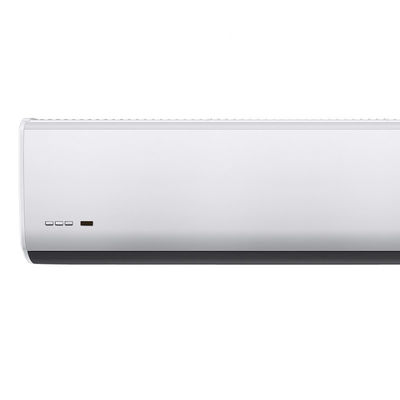 Kurtyna drzwiowa z przegrodą powietrzną nad drzwiami